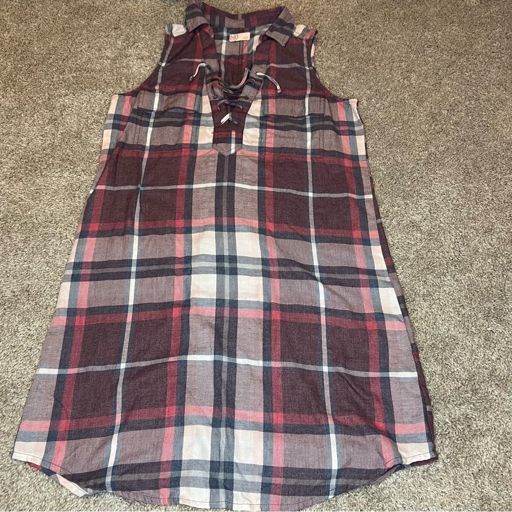 Red, white, & blue dress